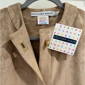 Gretchen Scott Suede Bonnie Coat